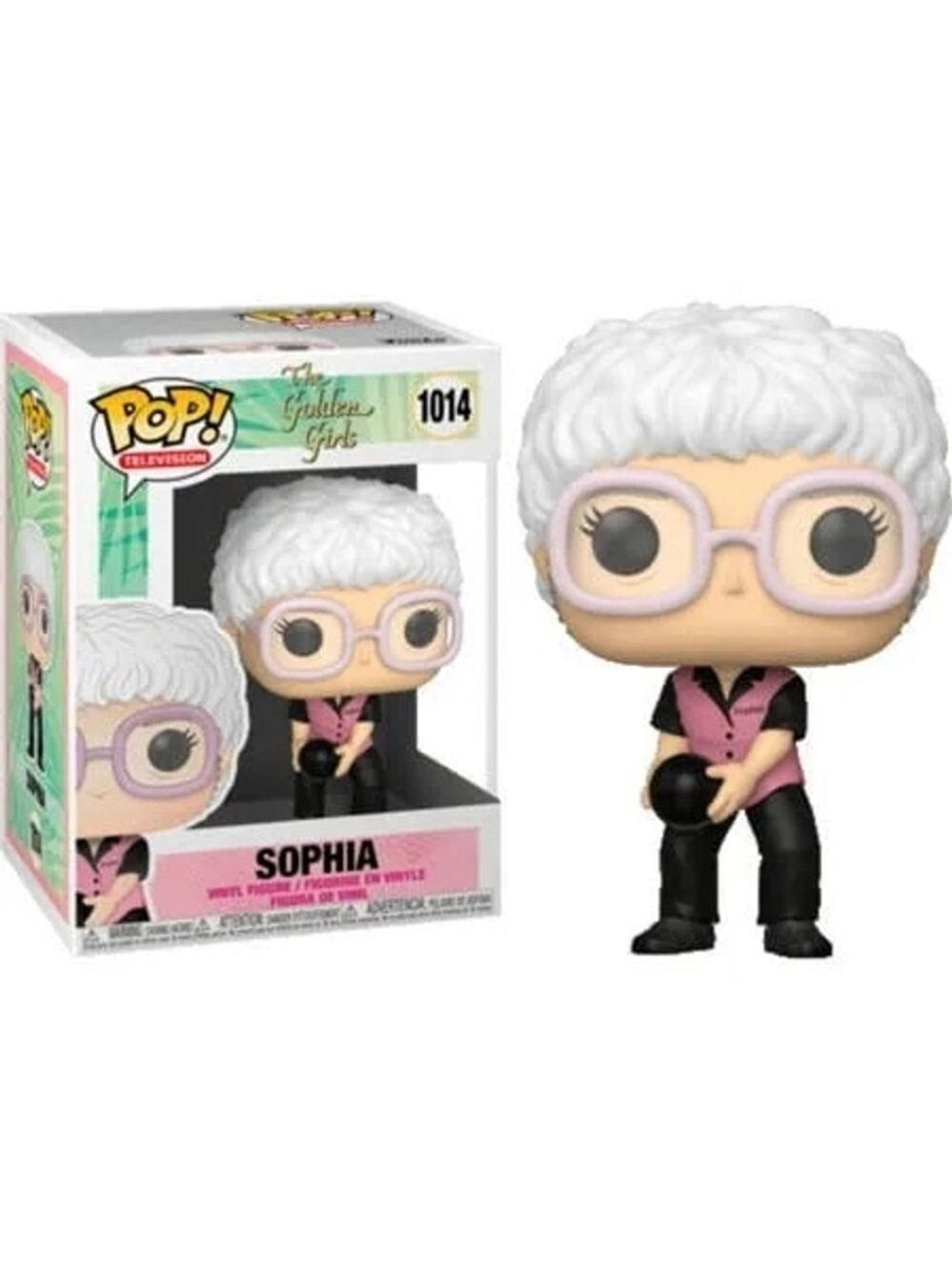 The Golden Girls TV Series Sophia Bowling Vinyl POP Figure Toy #1014 FUNKO NIB